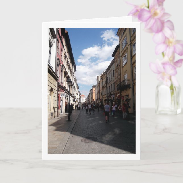 Floriańska Gatan I Krakóws Gamla Stad Kort (Orkide)