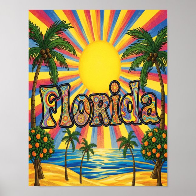 Florida 1960 poster (Framsidan)