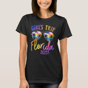 Florida 2023 Girls Resa Sunglasses Summer Girlfrie T Shirt