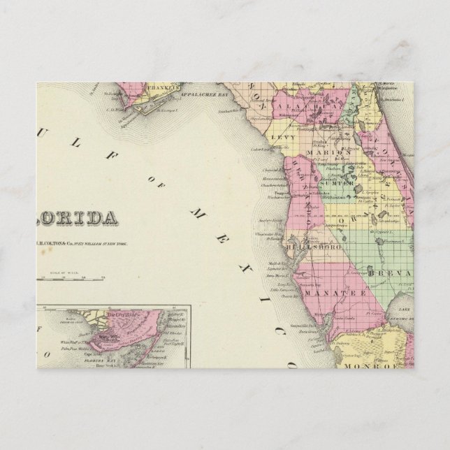 Florida 5 vykort (Framsida)