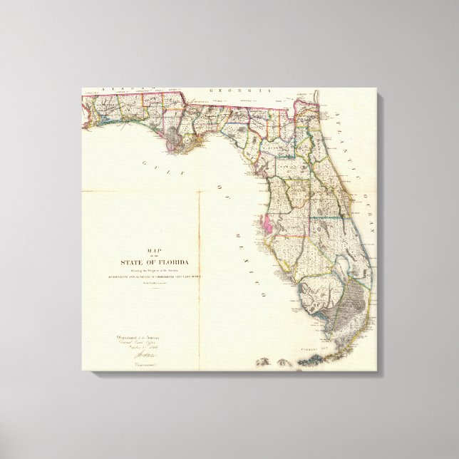 Florida 9 canvastryck (Framsida)