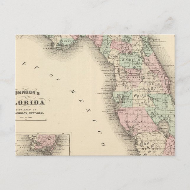 Florida 9 vykort (Framsida)
