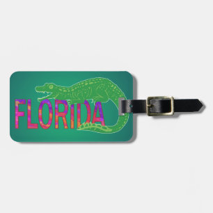 Florida Alligator Bagagebricka