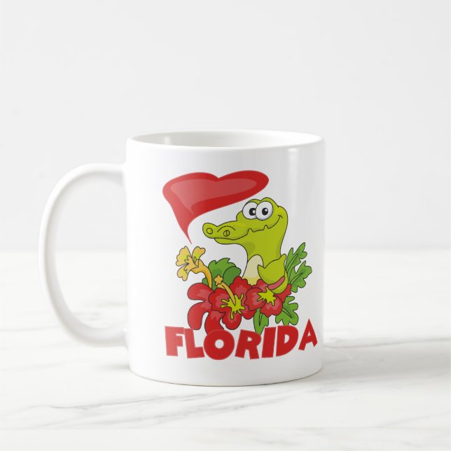 Florida alligator kaffemugg (Vänster)