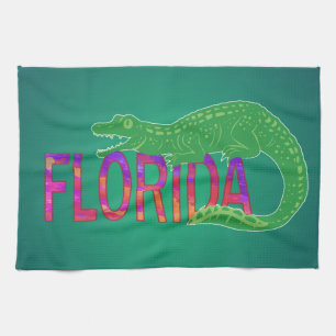 Florida Alligator Kökshandduk