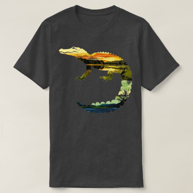 Florida Alligator T Shirt (Design framsida)
