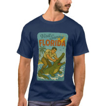 Florida Alligator Wrestling | Rolig Retro Kust