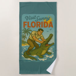 Florida Alligator Wrestling | Rollig Retro Strand