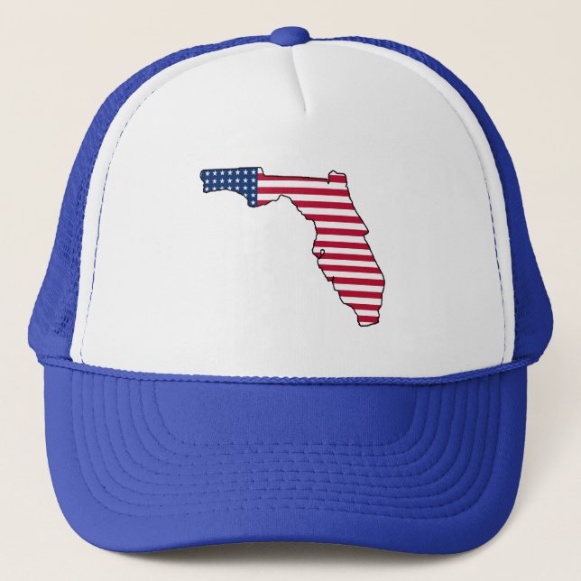 Florida American flagga hat Keps (Framsida)