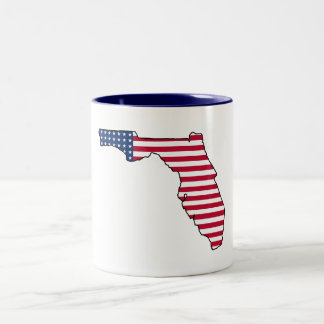 Florida American flagga kaffe mugg
