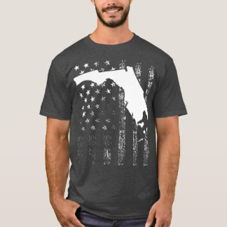 Florida American Flagga T Shirt