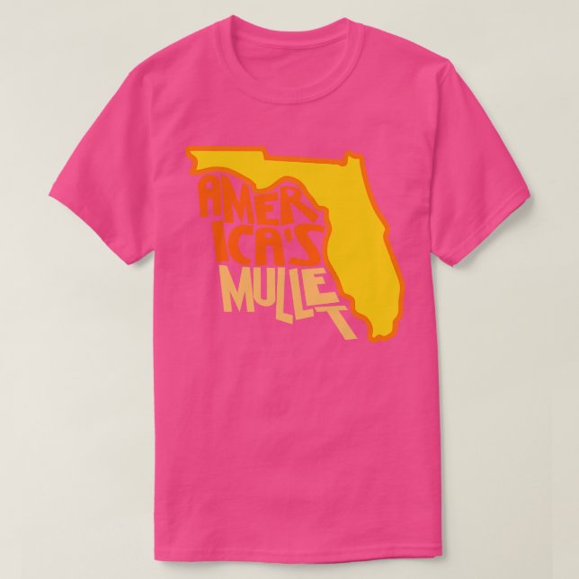 Florida Americas Mullet T Shirt (Design framsida)