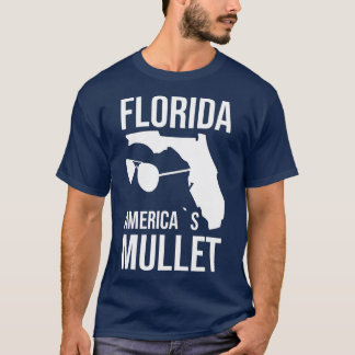 Florida Americas Mullet Väster Kusten T Shirt