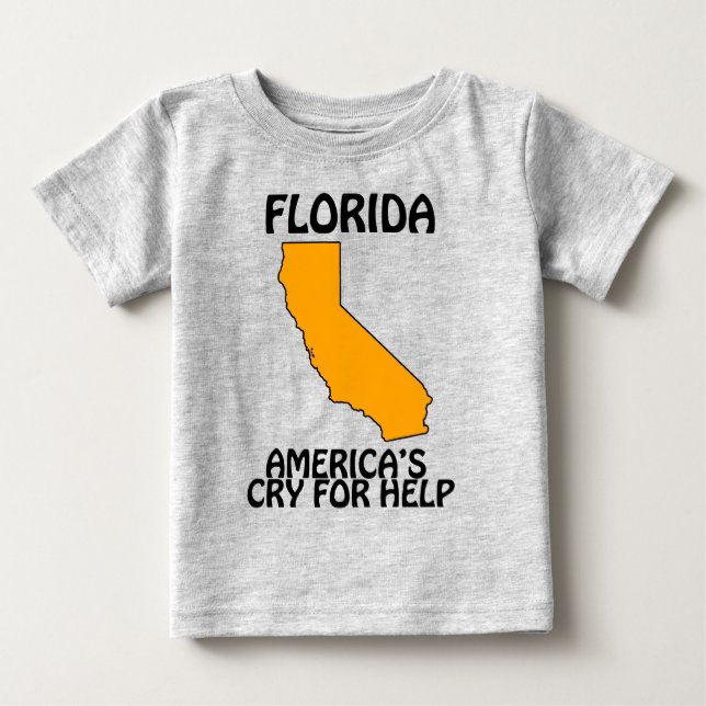 Florida - Amerikas rop på hjälp T Shirt (Framsida)