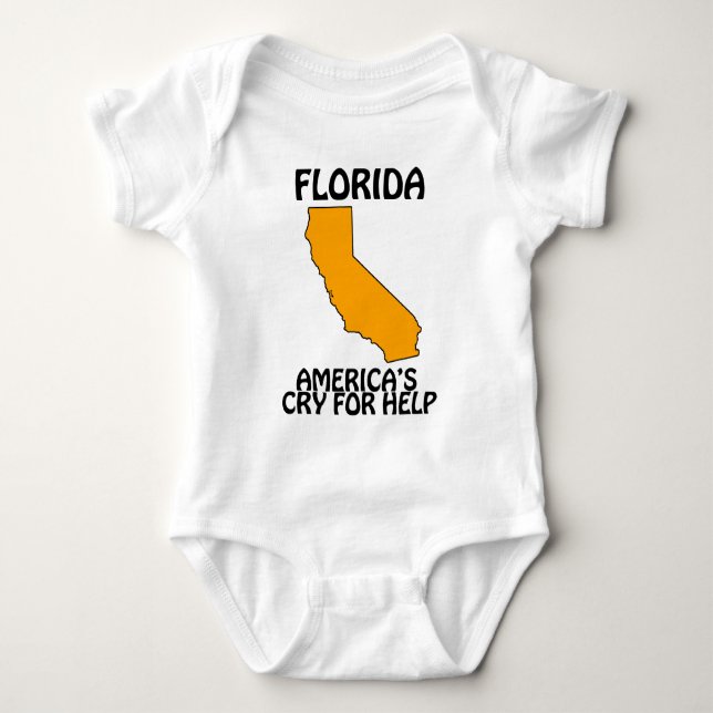 Florida - Amerikas rop på hjälp Tee (Framsida)