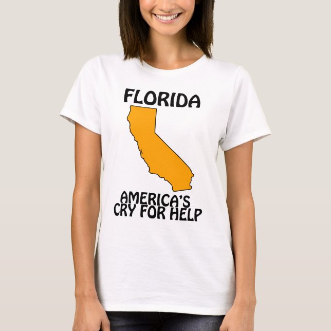 Florida - Amerikas rop på hjälp Tröja (Framsida)