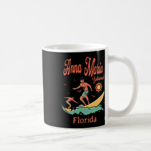 Florida Anna Maria Island Fl Surfare Surfing Fiske Kaffemugg