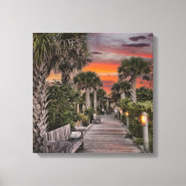 Florida Anna Marie Sunset Canvastryck