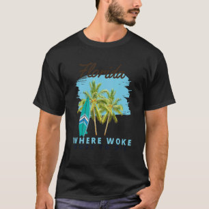Florida är där Woke ska dö 7 T Shirt