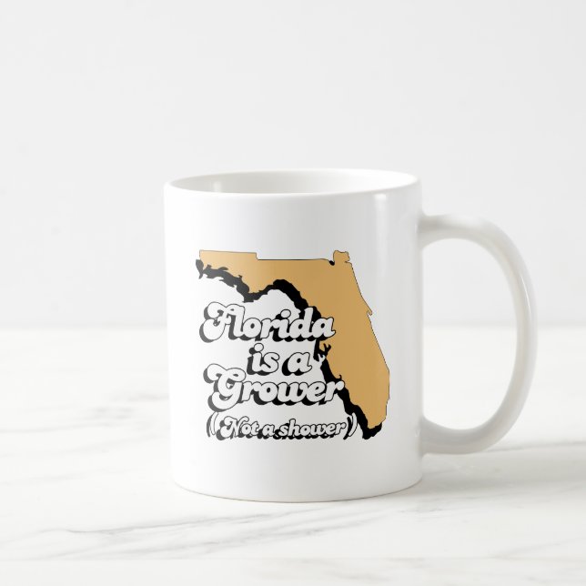 Florida är en odlaren. Inte en duschare Kaffemugg (Höger)