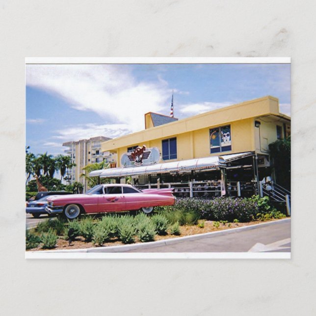 Florida är i Rosa Vykort (Framsida)