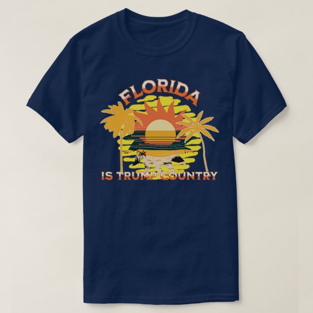 Florida är Land TShirt T Shirt (Design framsida)