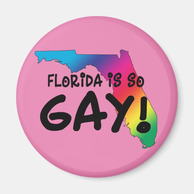 Florida är så Gay Magnet (Framsidan)