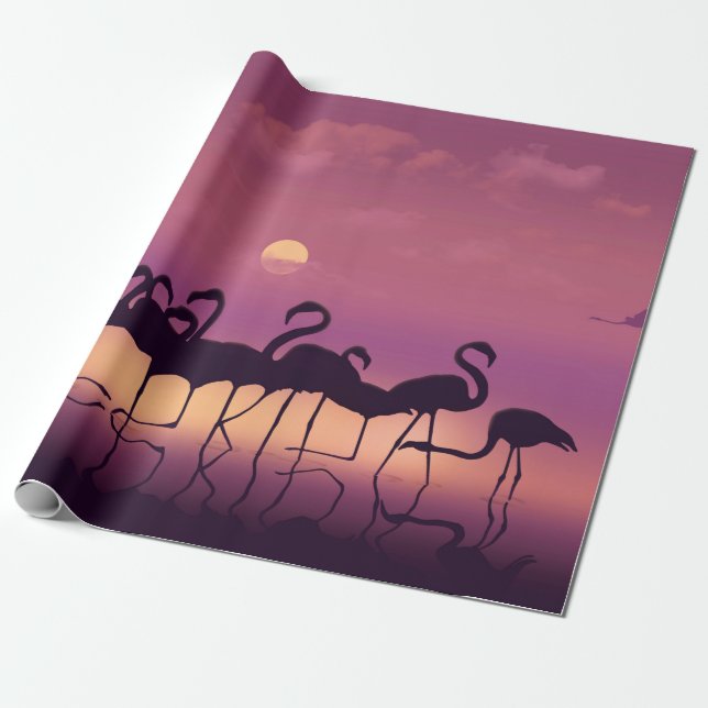Florida är utskrivet i ben i en flock av presentpapper (Utrullad)