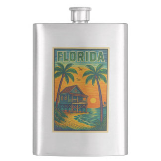 Florida Art Metall-kolv Fickplunta