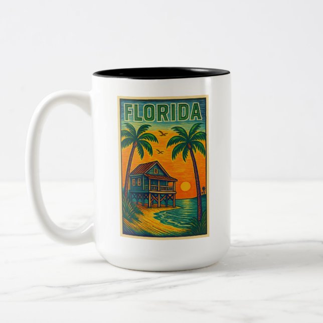 Florida Art Mugg (Vänster)