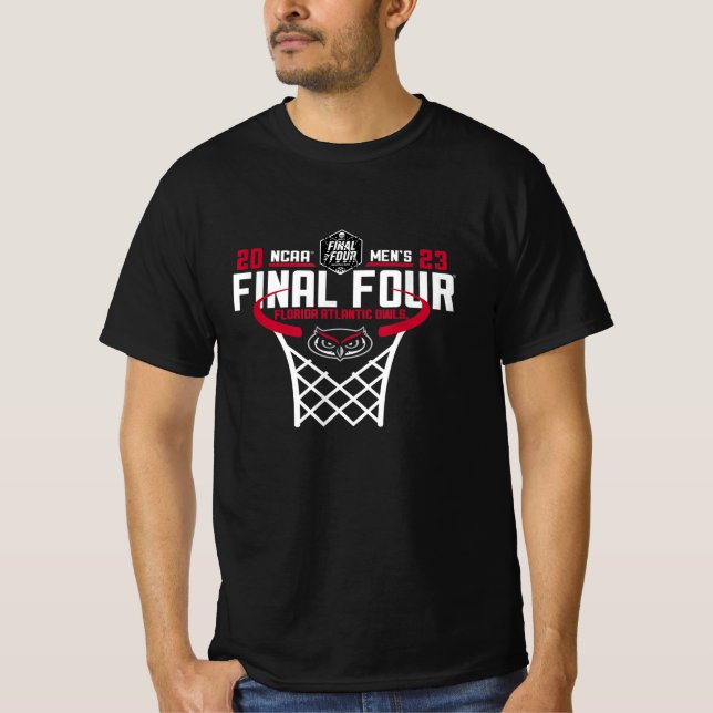 Florida Atlantic Uggla final Basketball 2023 tshir T Shirt (Framsida)