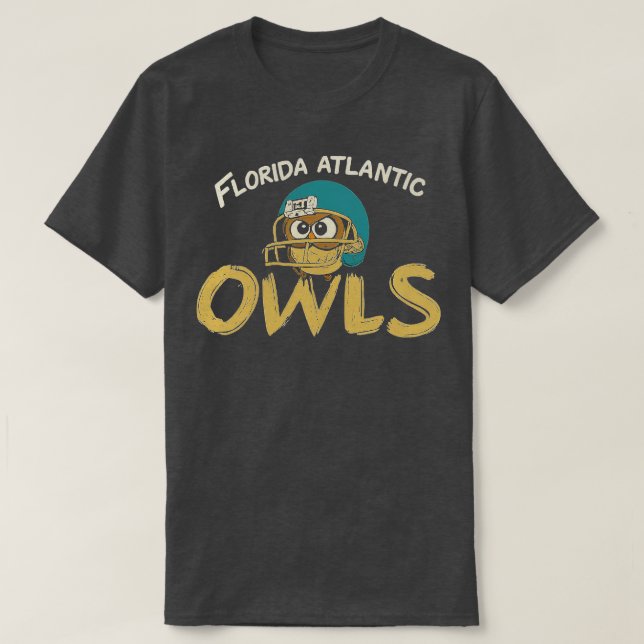 Florida Atlantic Uggla TShirt 1 T Shirt (Design framsida)