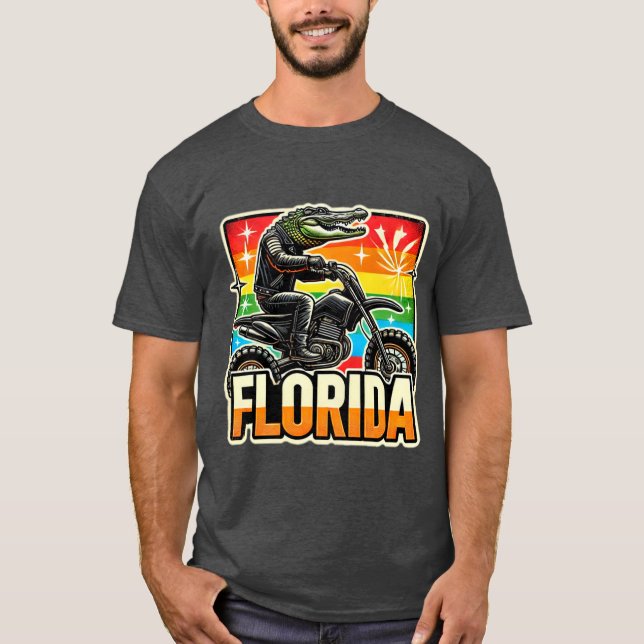 FLORIDA-ATV RIDER T SHIRT (Framsida)