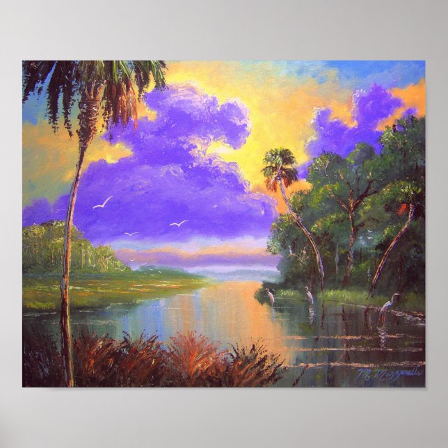 Florida Backwood River Poster (Framsidan)