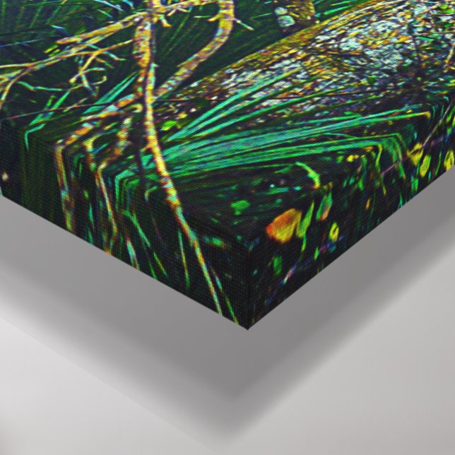 "Florida Backwood" Wall Art Canvastryck (Hörn (nedre))