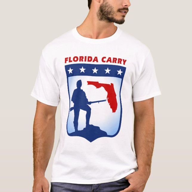 Florida bär T-tröja Tee Shirt (Framsida)