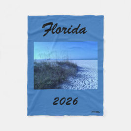 FLORIDA BEACH 2026 FLEECE BLANKET