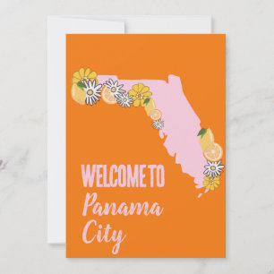 Florida Beach Bachelorette Party Itinerary Inbjudningar