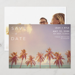 Florida Beach Destination Wedding Photo Spara Datumet
