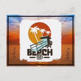 Florida Beach Life-vykort Helg Vykort