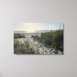 Florida Beach Photograph Cocoa Beach Florida Canvastryck