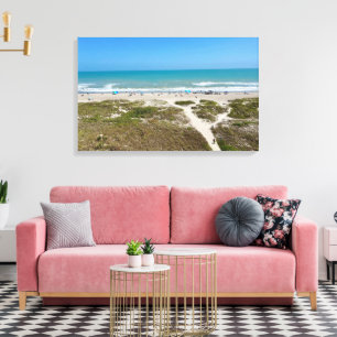 Florida Beach Photograph Cocoa Beach Florida Canvastryck