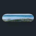 Florida Beach Sunset Photo Beval Coastal Mini Skateboard Bräda 18,5 Cm<br><div class="desc">Det vackra kvällsfotot av Florida-stranden på Destin visar att söt oceanen vinkart rullar på sandens höger före en sommarsolnedgång i skymningen. Fin skateboard för fotografering åt någon som kärlek kusten.</div>