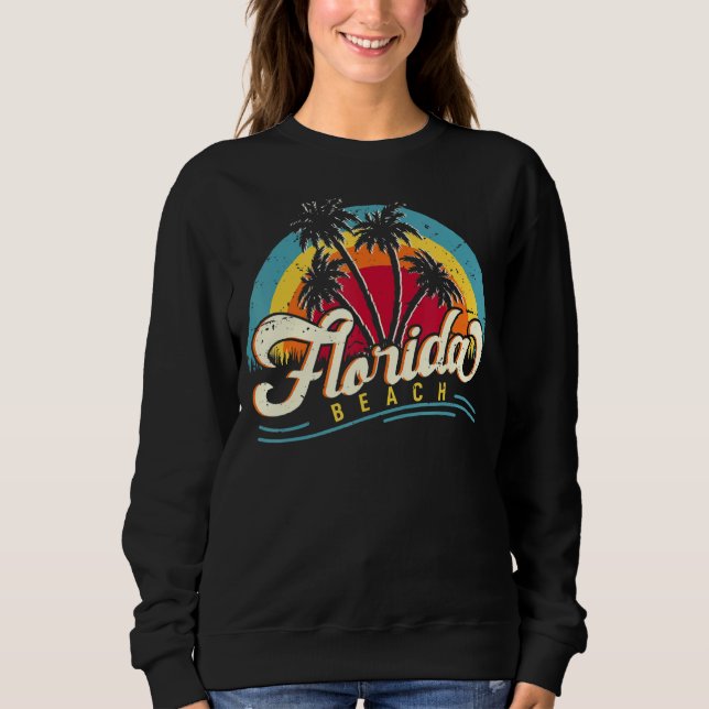 Florida Beach Vacation Souvenir T Shirt (Framsida)