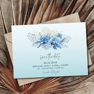 Florida Beach Wedding Photo Save Date Spara Datumet