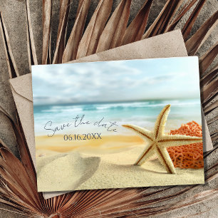 Florida Beach Wedding Spara datumet Meddelande Vykort