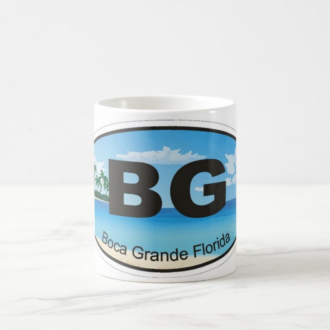  Florida - BG - Boca Grande Emblem Mug Kaffemugg (Center)