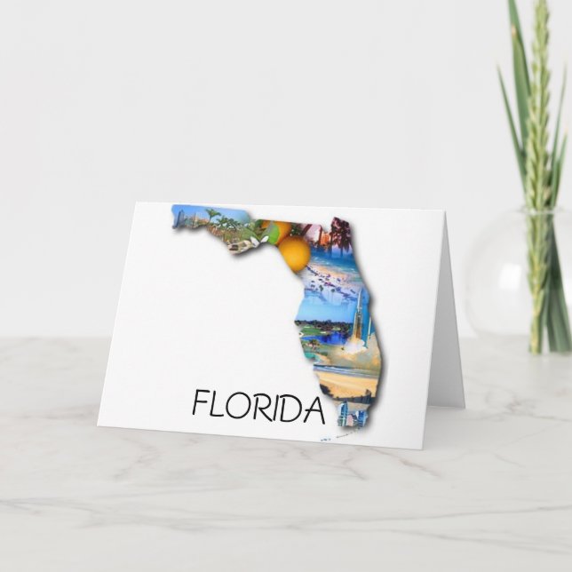 FLORIDA BILD DESIGN KORT (Framsida)