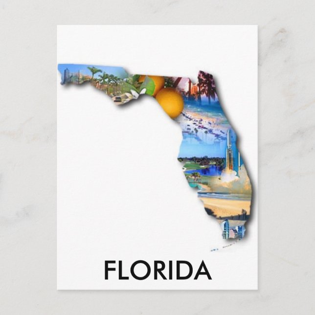 FLORIDA BILD DESIGN VYKORT (Framsida)