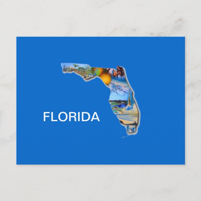 FLORIDA BILD DESIGN VYKORT (Framsida)